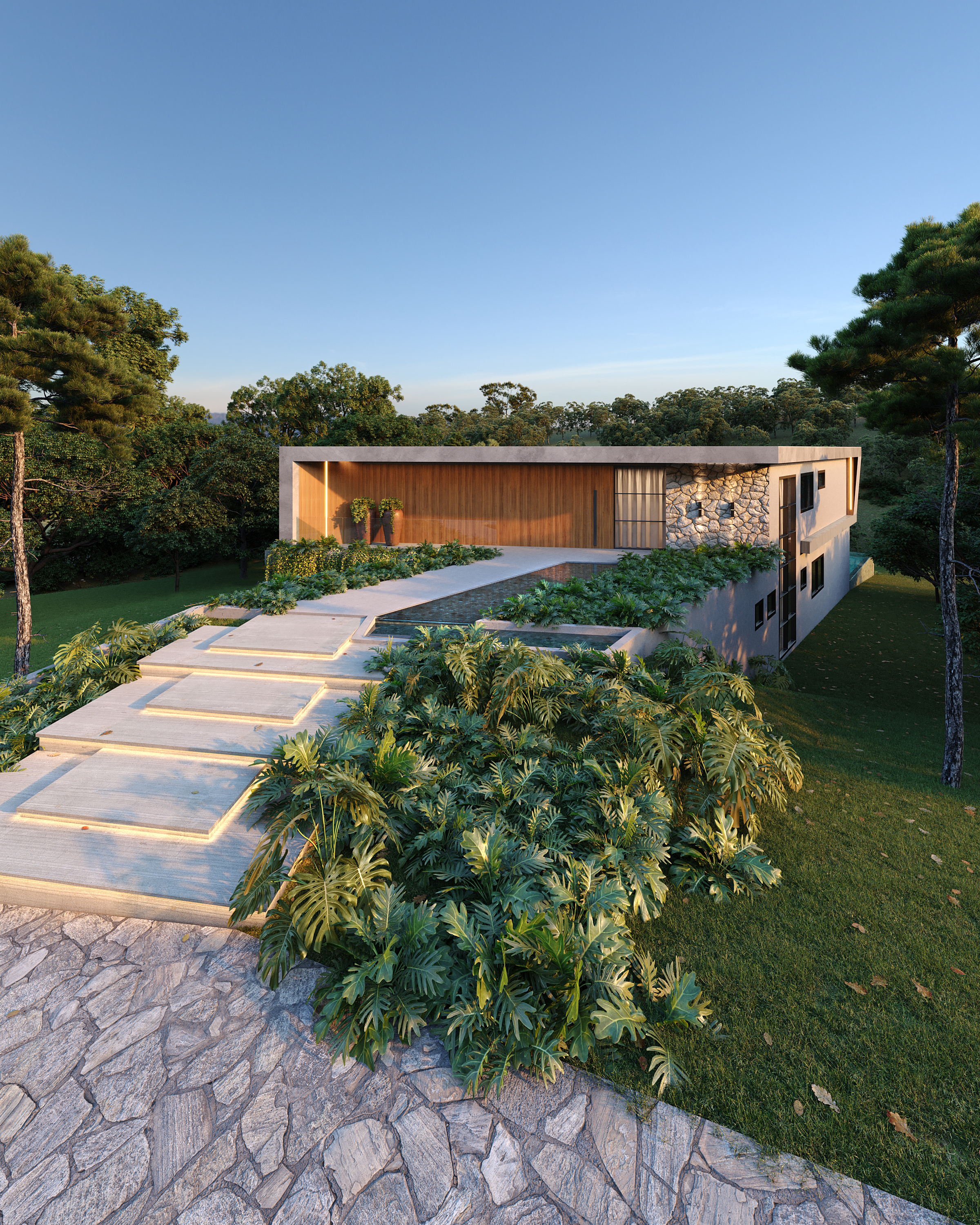 森林中的房子丨Patricia Signor-9