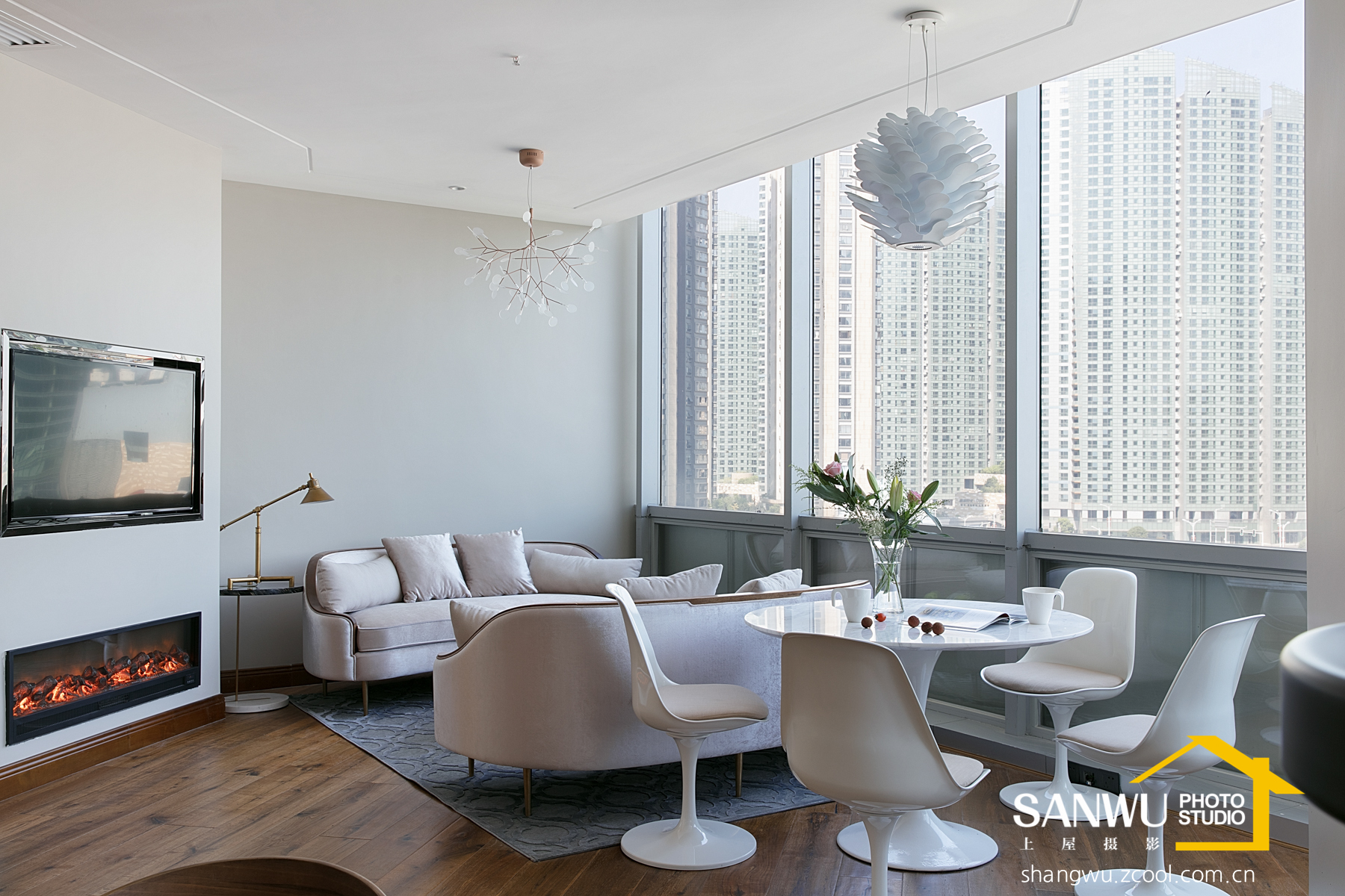 美颂上镜设计办公室 | 长沙北辰三角洲写字楼 400㎡现代创意空间-18