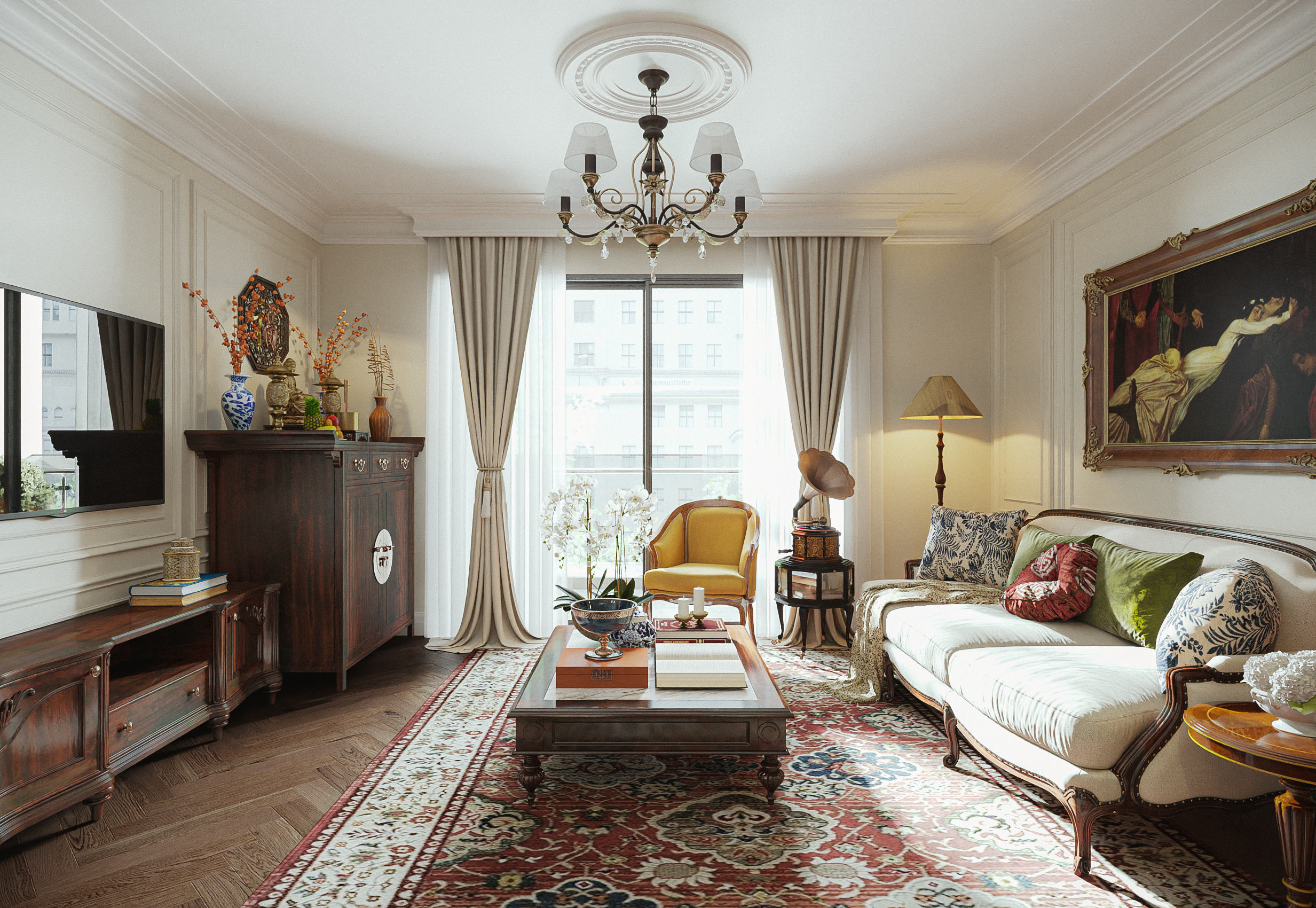 中国风公寓丨越南河内-5