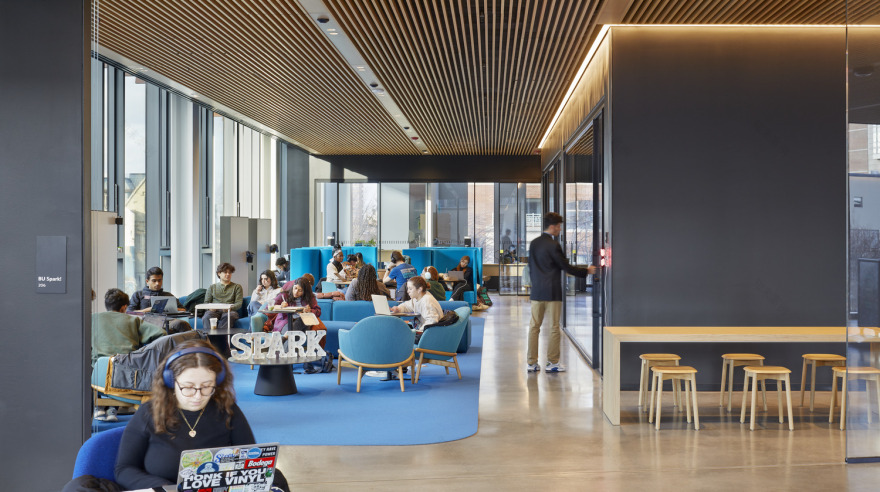 波士顿大学计算与数据科学中心,美国 / KPMB Architects-85