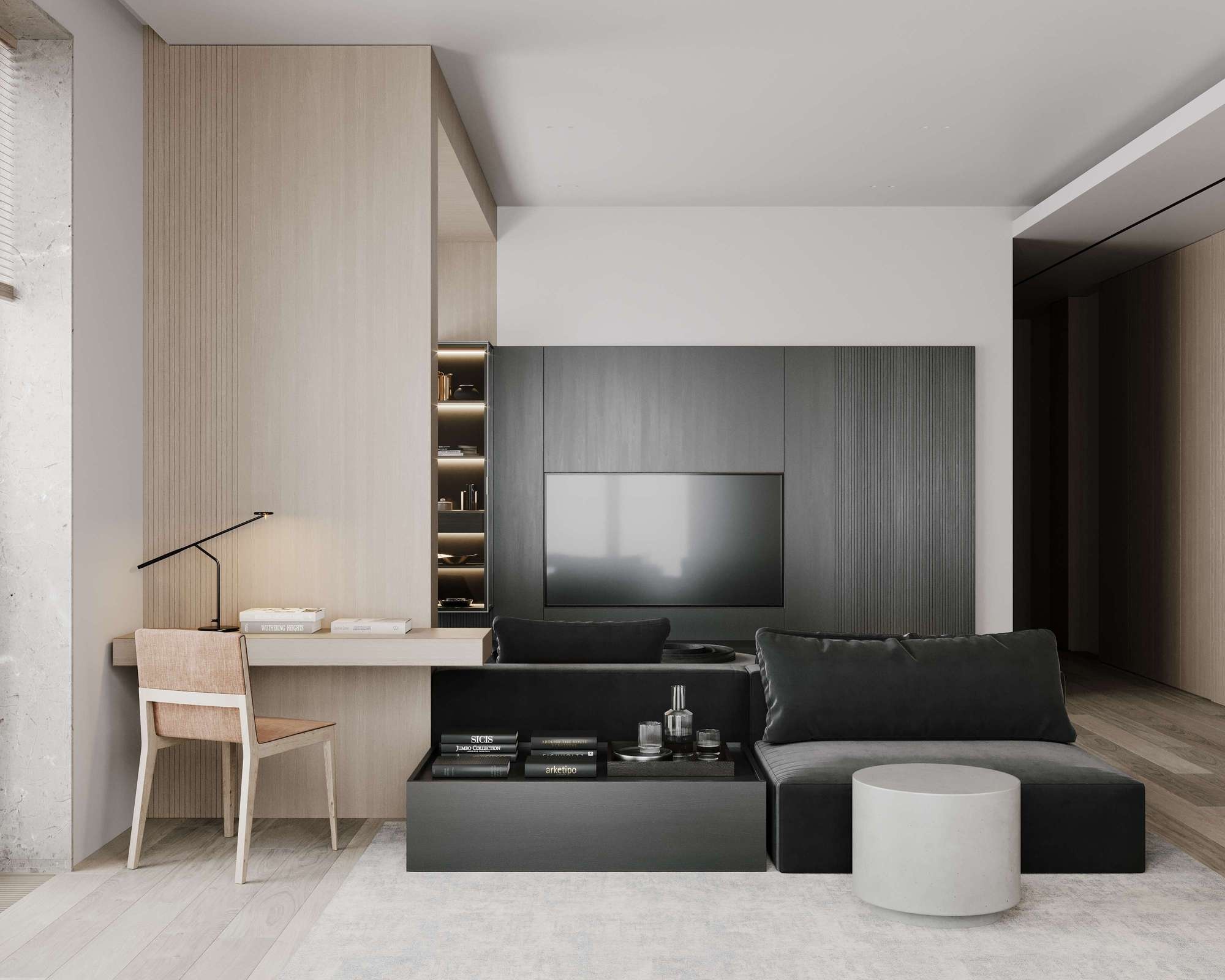 TRUBNAYA 大平层设计丨俄罗斯丨Artem Babayants 设计团队-41