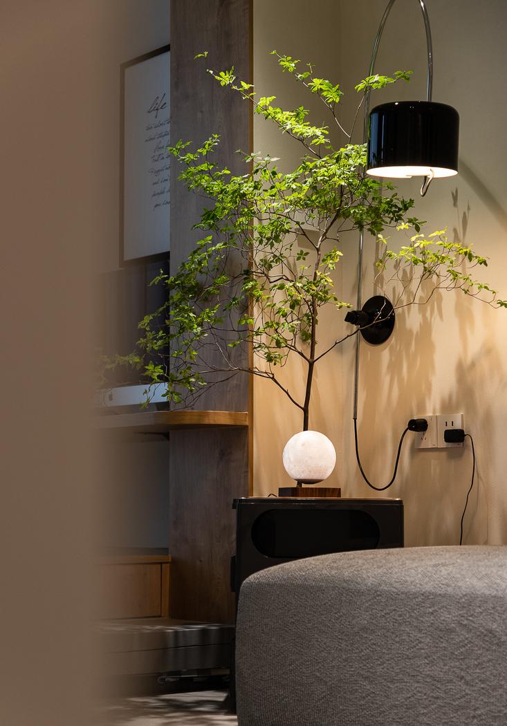 82㎡三口之家的半开放式冥想空间设计-16