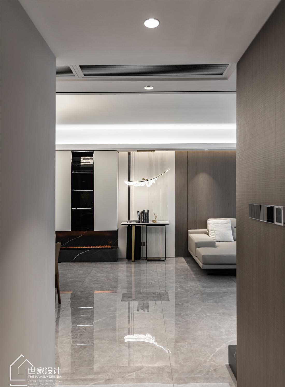 现代黑白灰空间-127