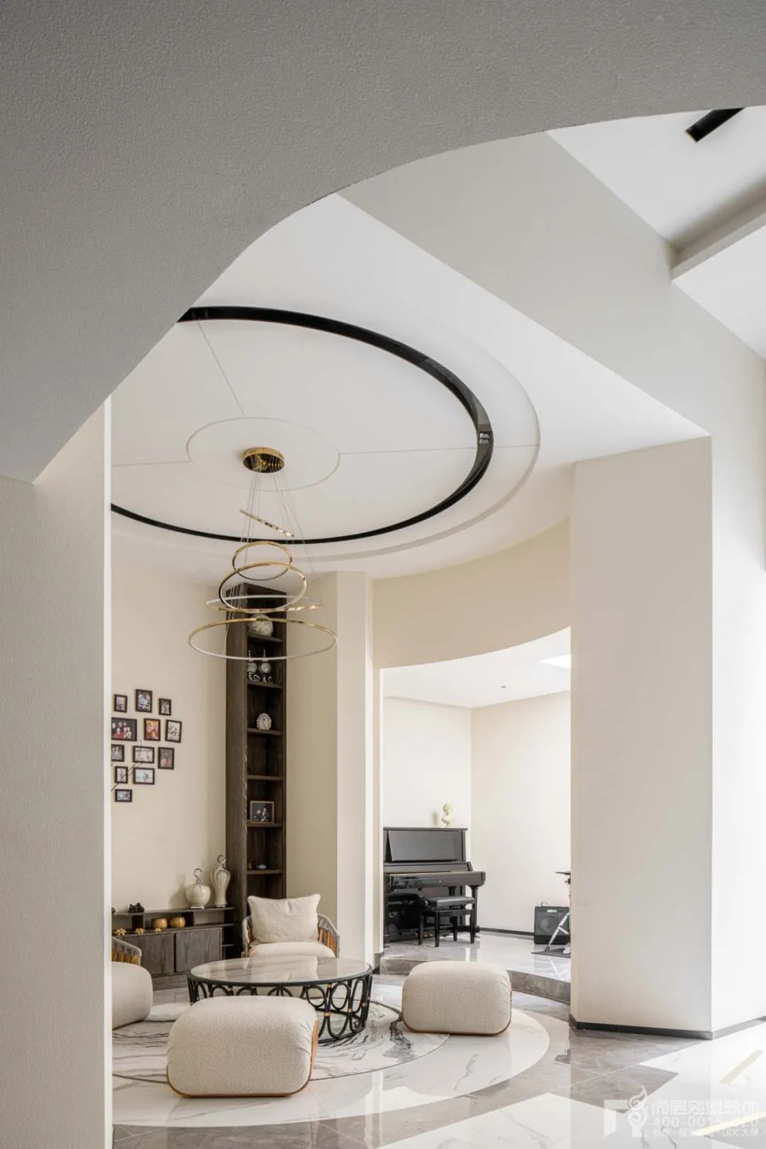 高级灰调打造 550㎡私宅丨中国杭州丨尚层别墅装饰-60