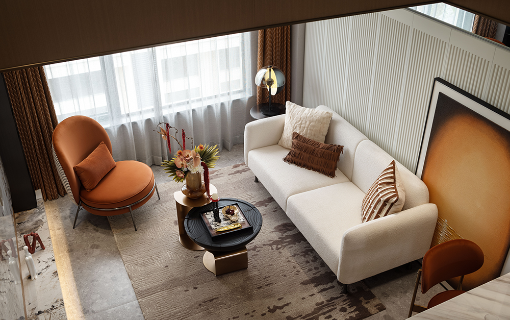 海南万宁依山云锦160m²样板间丨中国海南丨上上国际（香港）设计有限公司-28