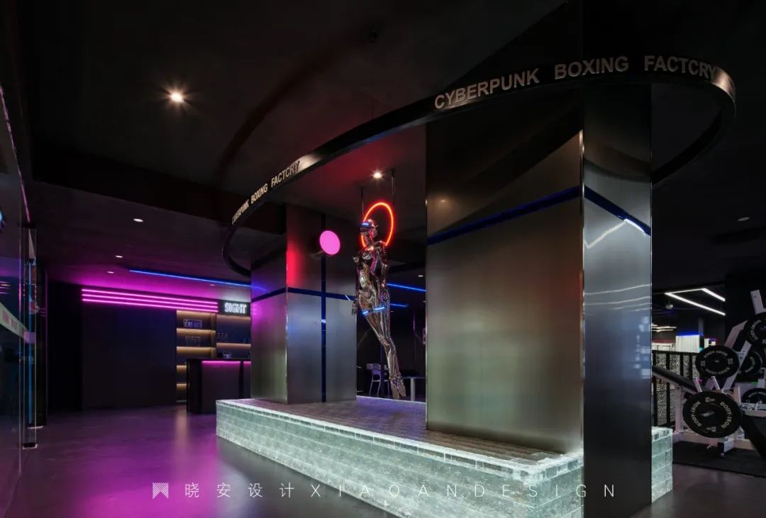 91GHT 健身房 · 运动与艺术的视觉盛宴丨晓安设计-5