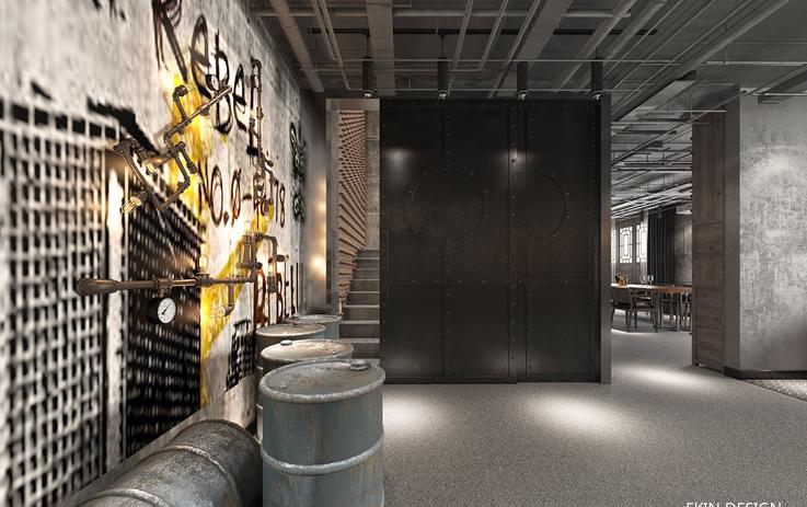 
冯易进设计作品——澳门麟轩红酒会所。 -6