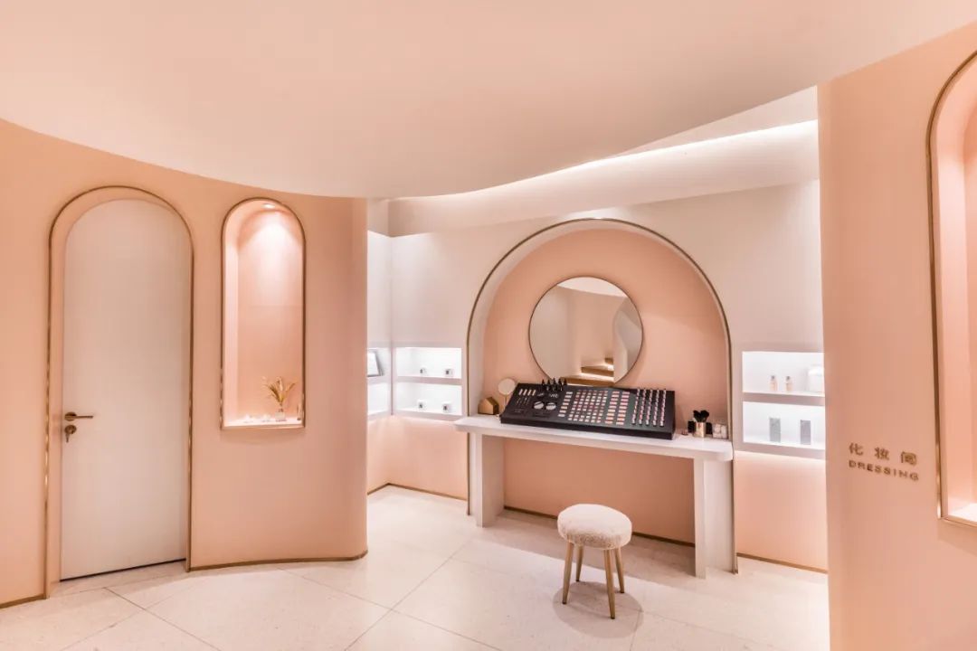 浙江台州 JANE SKIN CARE 肌肤研究空间,肖振态的粉红少女心设计-17