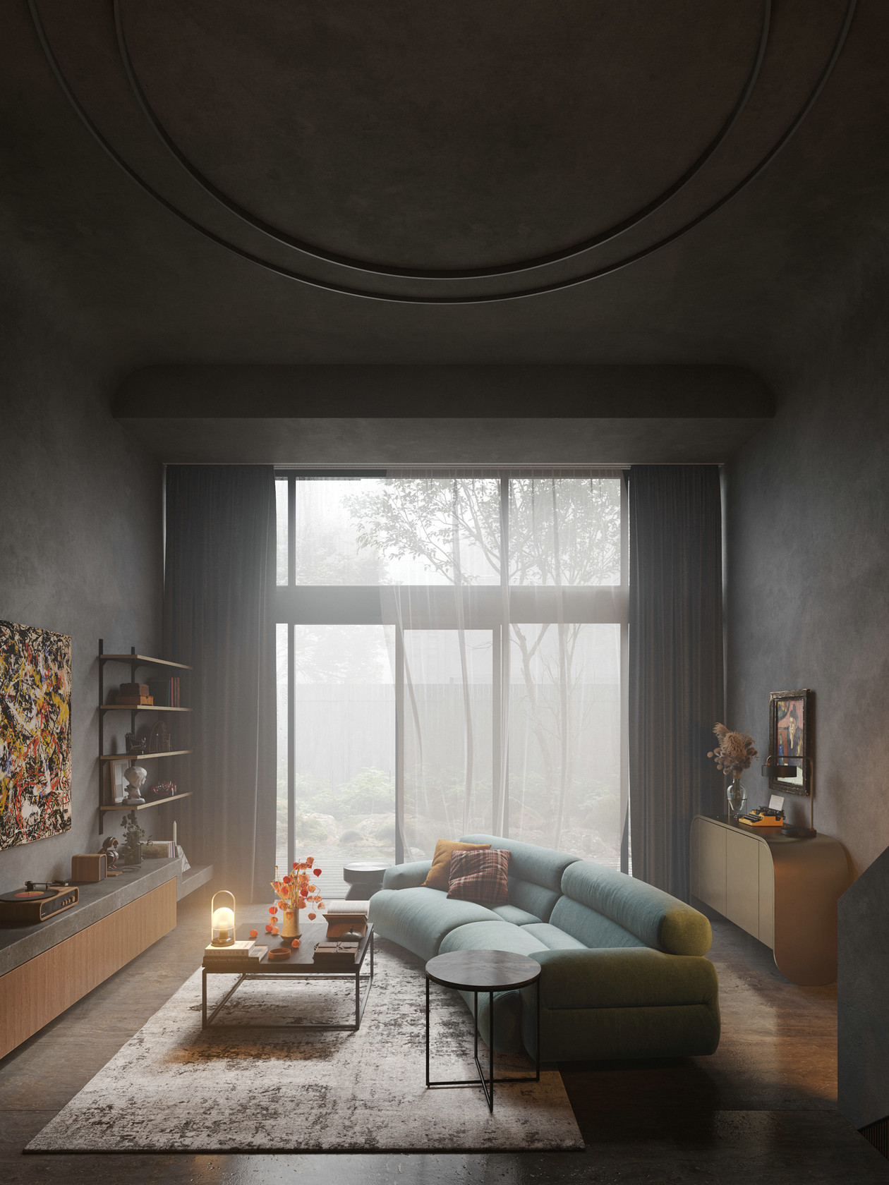 复式小空间公寓设计-2