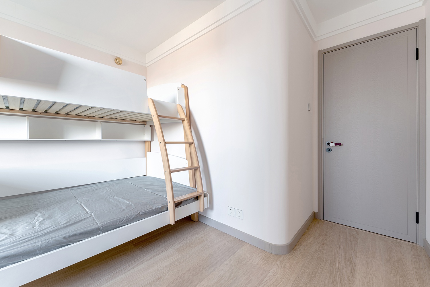 【久栖设计】46㎡学区房原木风，爆改餐厨一体，还能拥有三分离-14