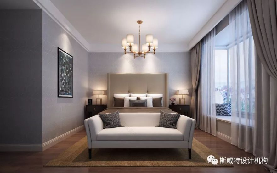 万达 One | 杨凯设计师的美式现代平层空间-70