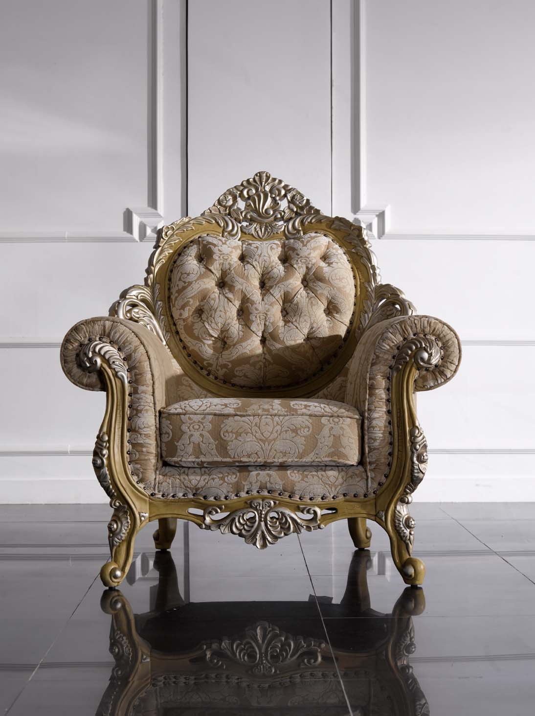 高清古典美式风格 卧室客厅餐厅书房家具场景图片素材-4-28