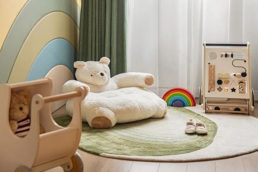 郑州探秘自然主题的住宅样板间丨中国郑州丨UMA 伍玛设计-46