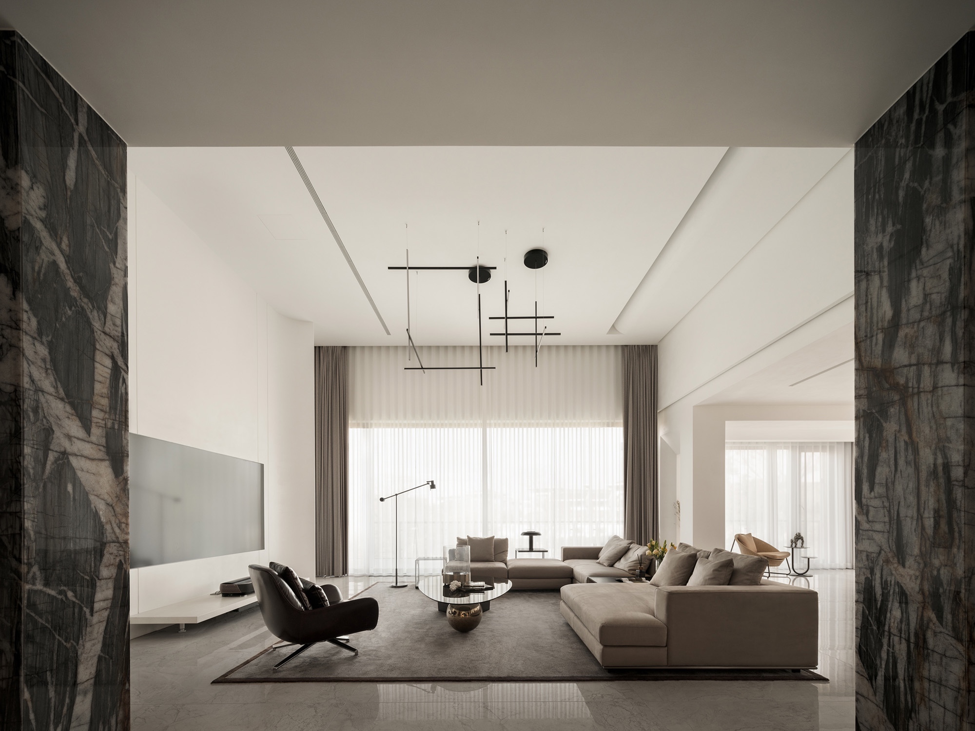 太湖高尔夫山庄别墅丨中国苏州丨苏州乾园空间装饰有限公司-13