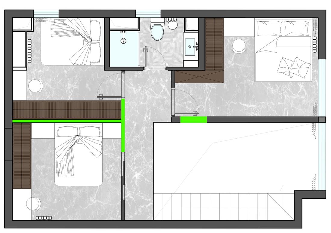 简约舒适二胎之家-78