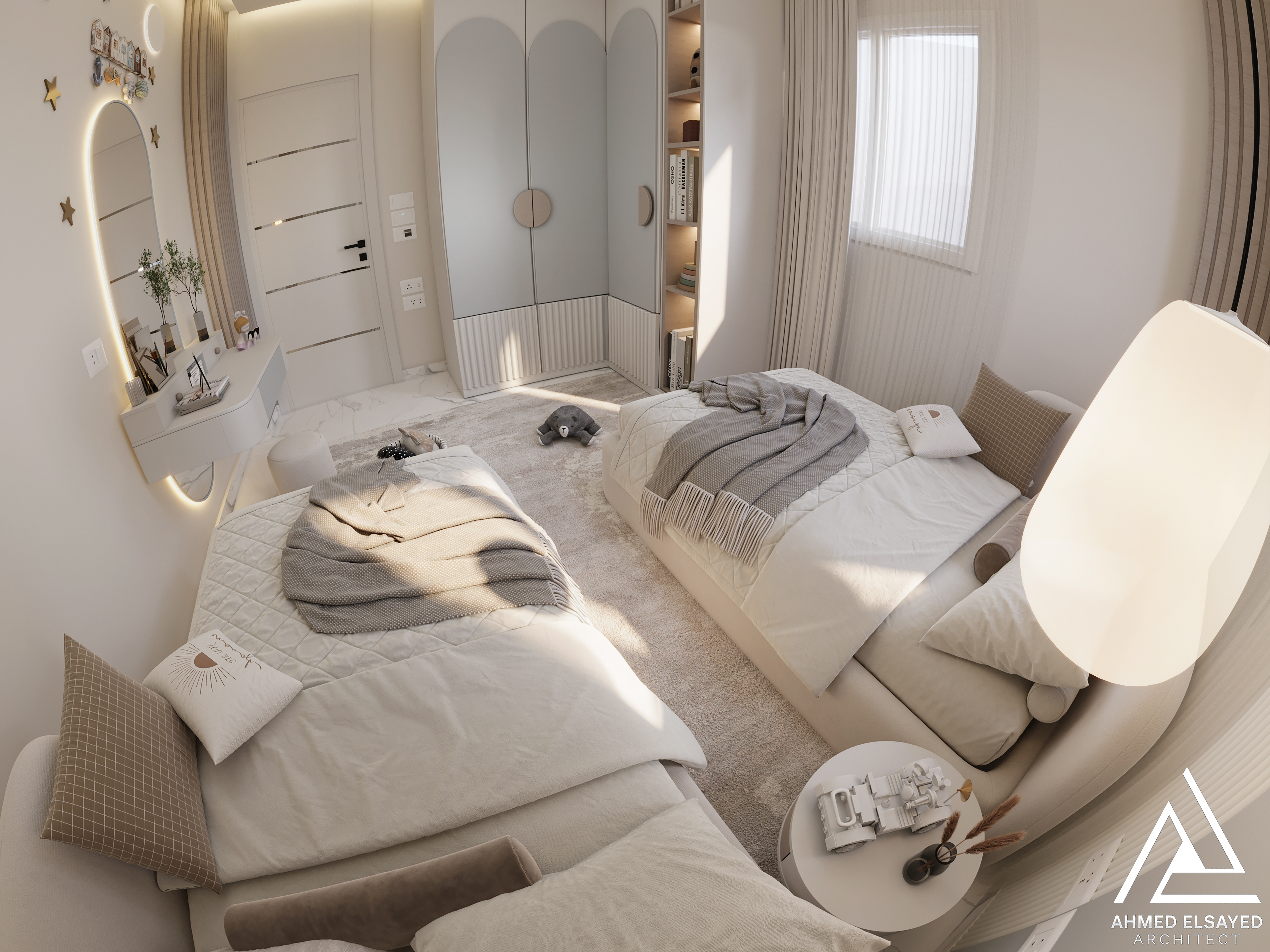儿童房丨Ahmed Elsayed-13