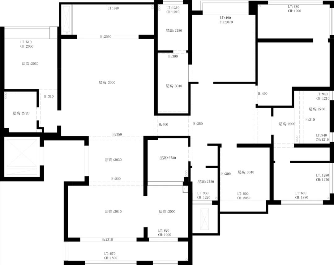 247㎡现代侘寂风大平层 | 静谧、休闲的居家美学-17