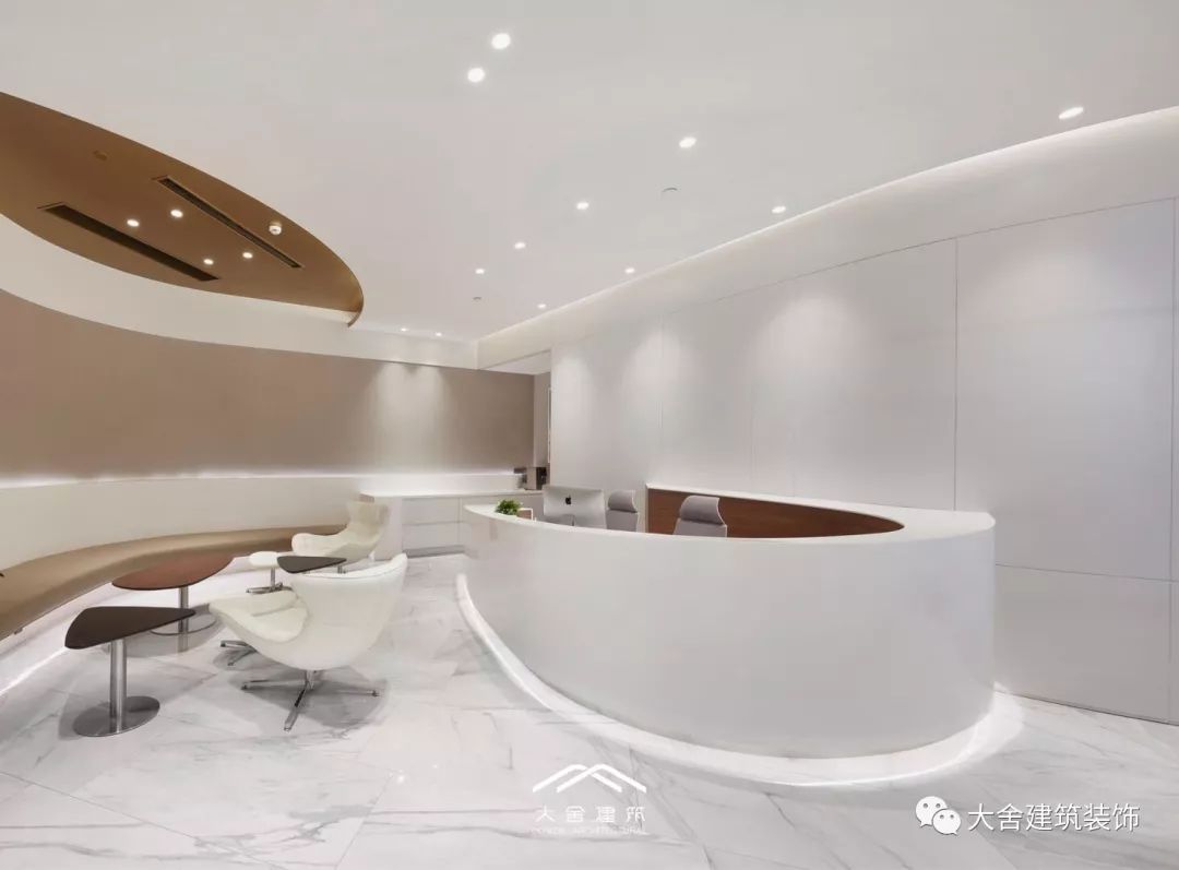 上海莘庄办公楼全案设计 | 现代时尚的无畏之白与狂热之橙-18