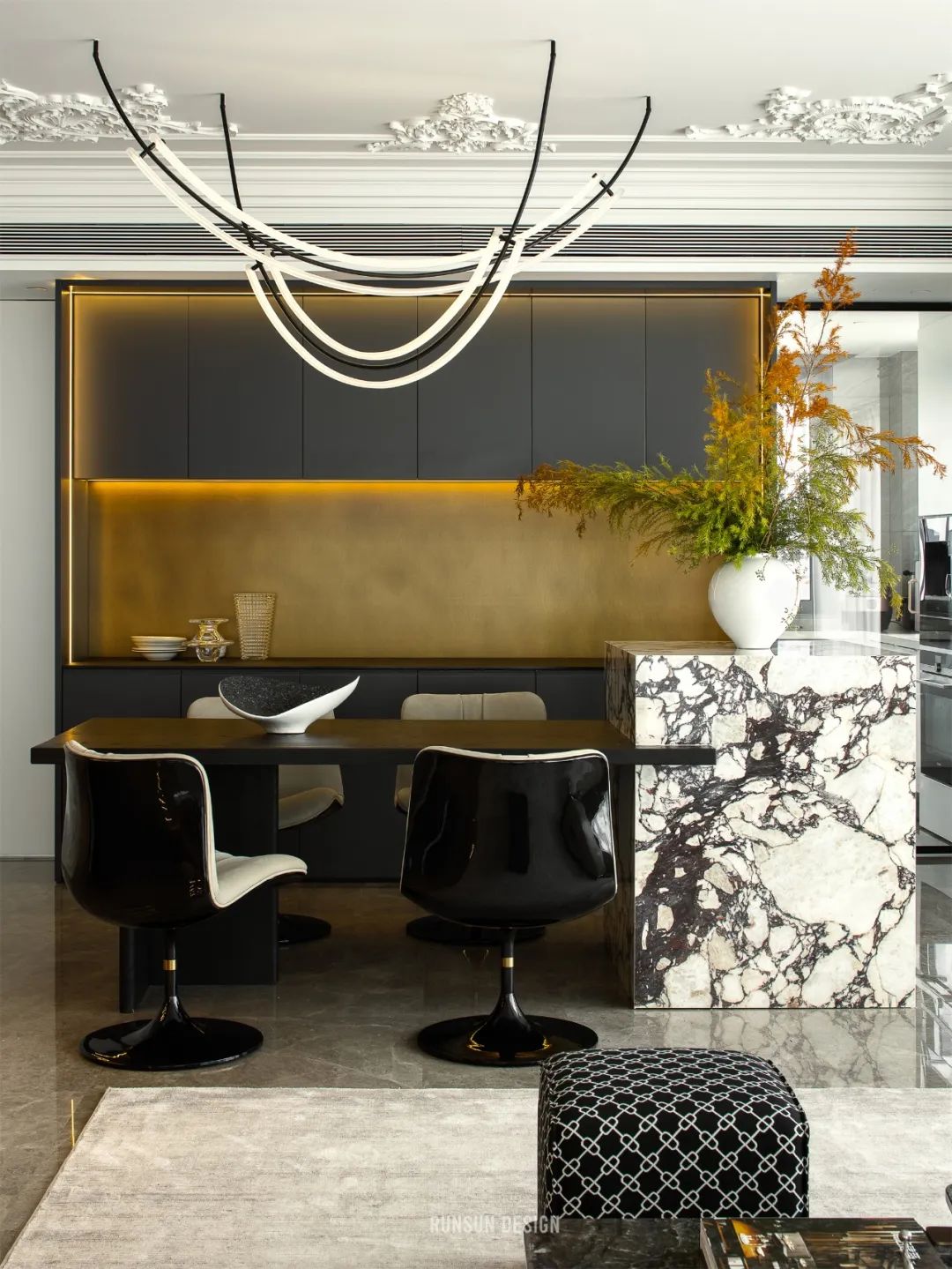 意法边境的浪漫空间丨RUNSUN 朗石设计-38