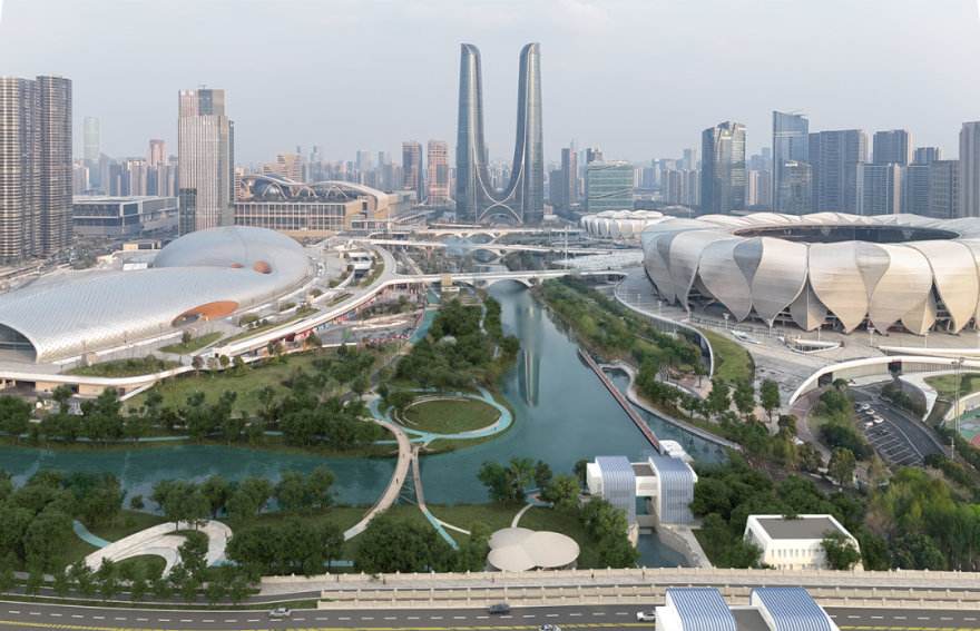 GalaxyArch奖讯|钱江世纪城公共空间更新方案-7