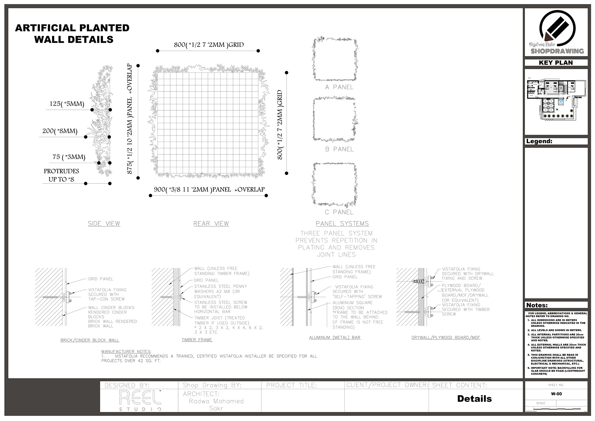 Shop Drawing For GYM-17