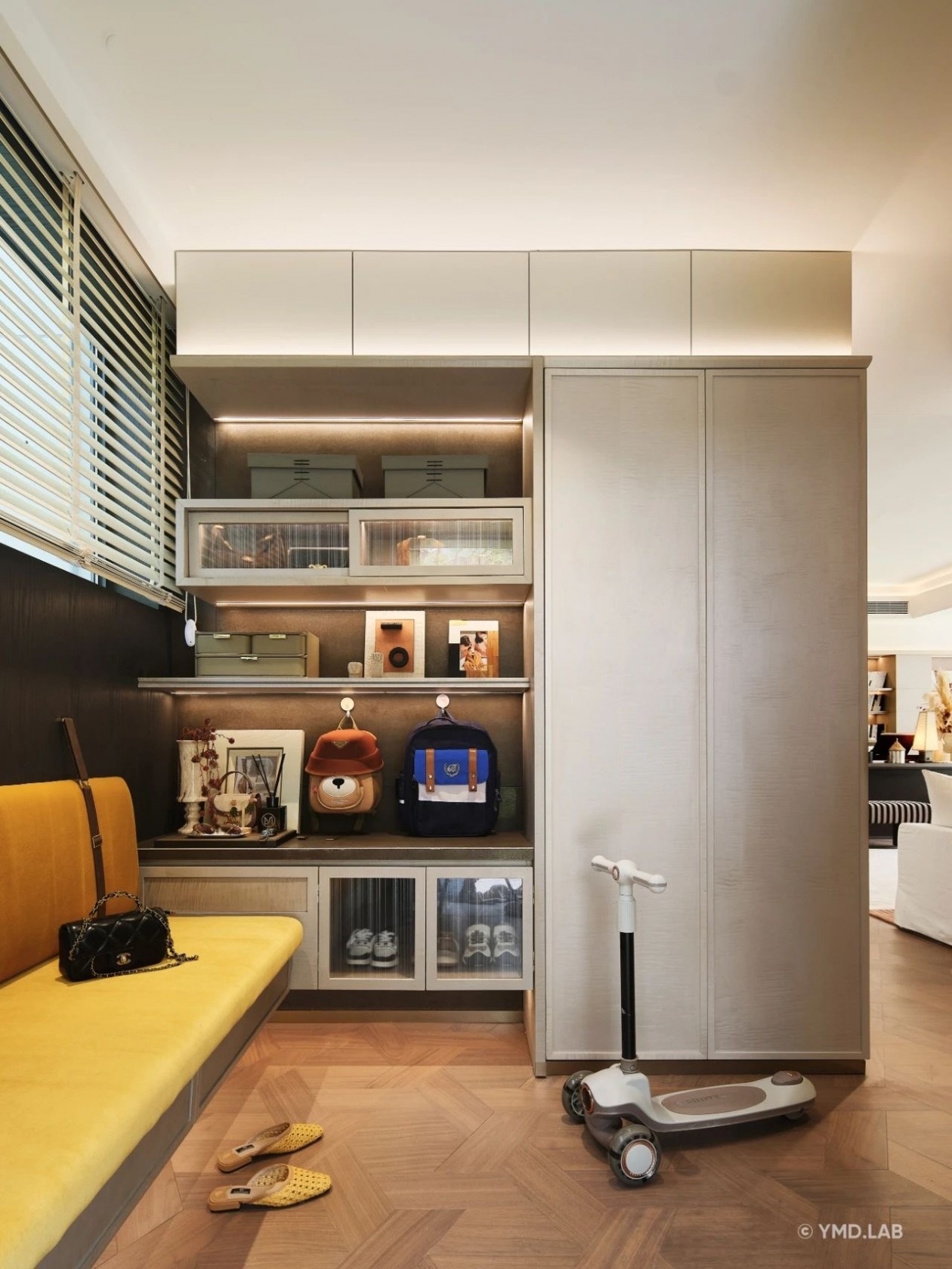 东莞华润旗峰润府120㎡《和‘班味’断交》| 上海岳蒙设计-36