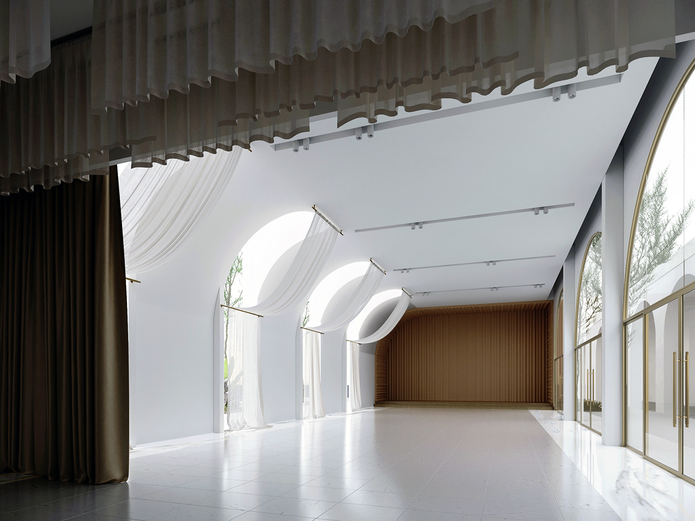 黎明婚礼场地概念丨PHTAA Living Design-11