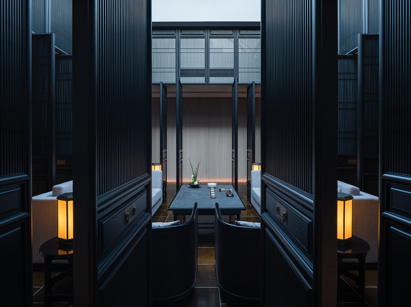 贞观茶室丨中国西安丨天禾环境艺术设计-38