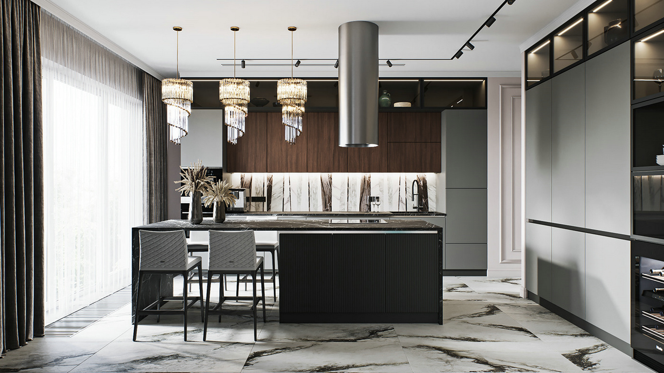 被简欧风席卷的生活空间，演绎质感美学-7