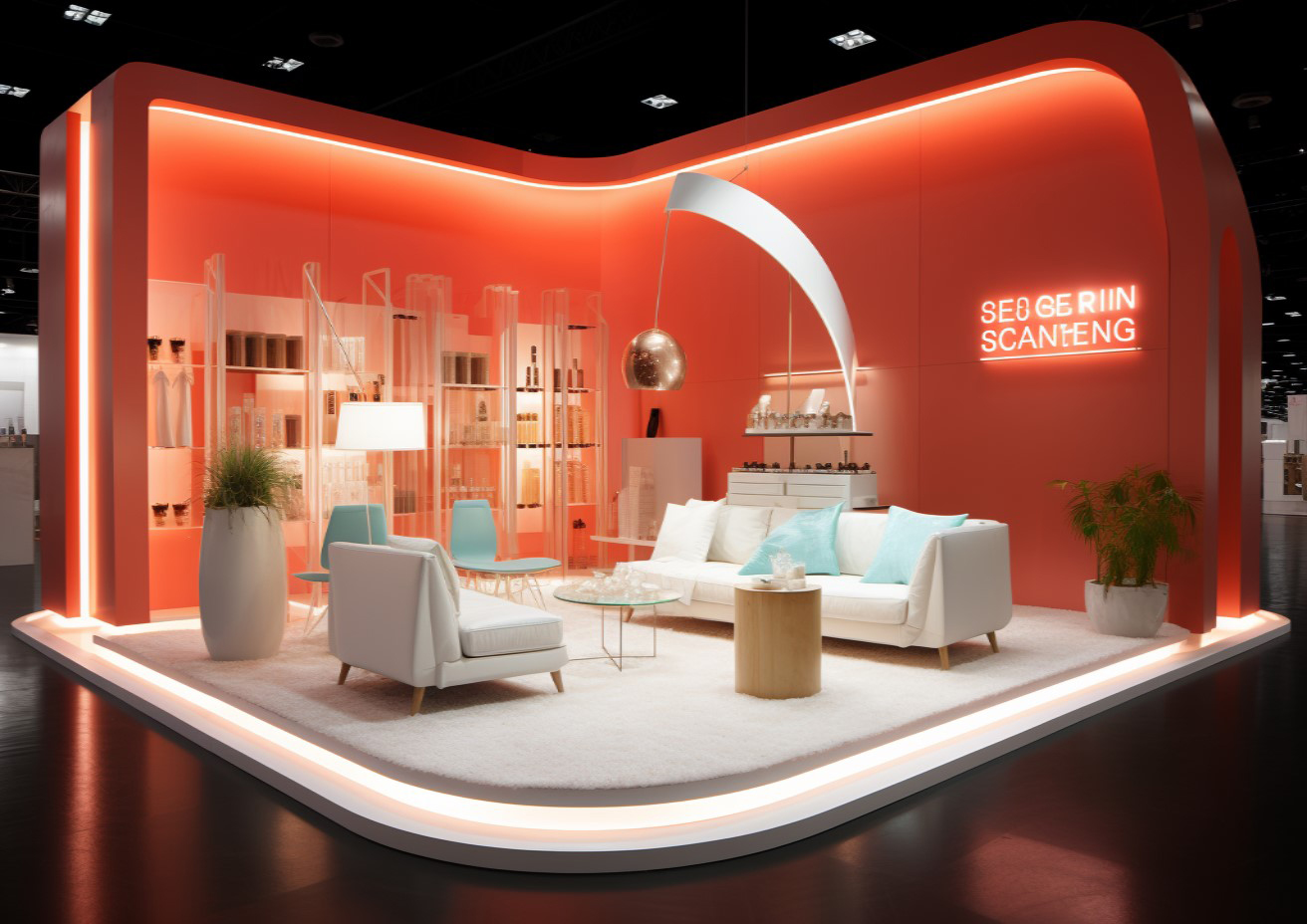 AI展台，AI展台设计，展览设计，展台设计，-16