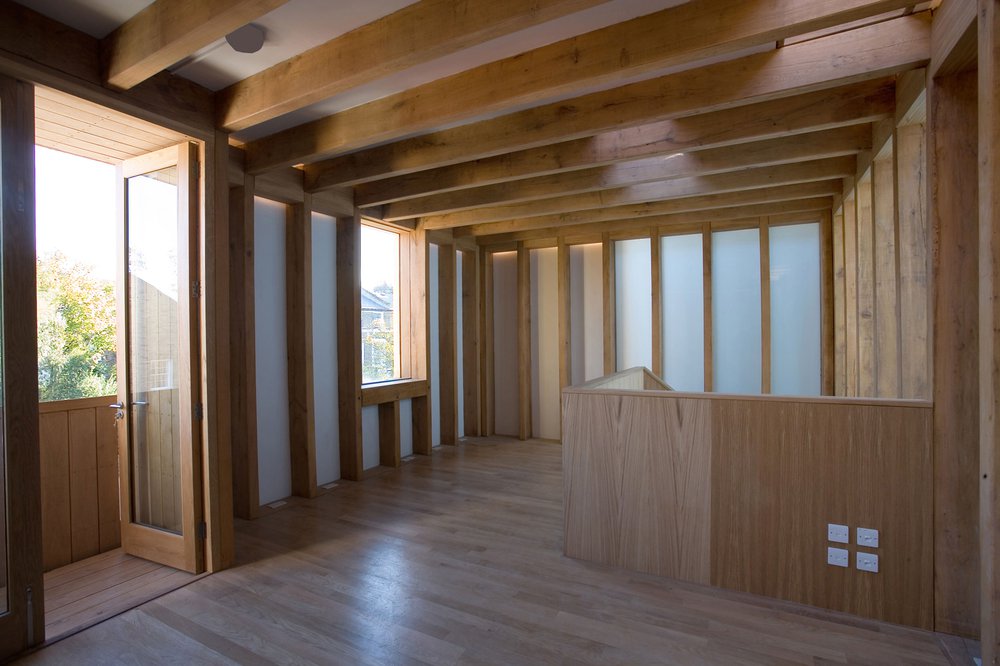 Hackney的“Green Oak”框架房屋丨英国伦敦丨Lynch Architects-24