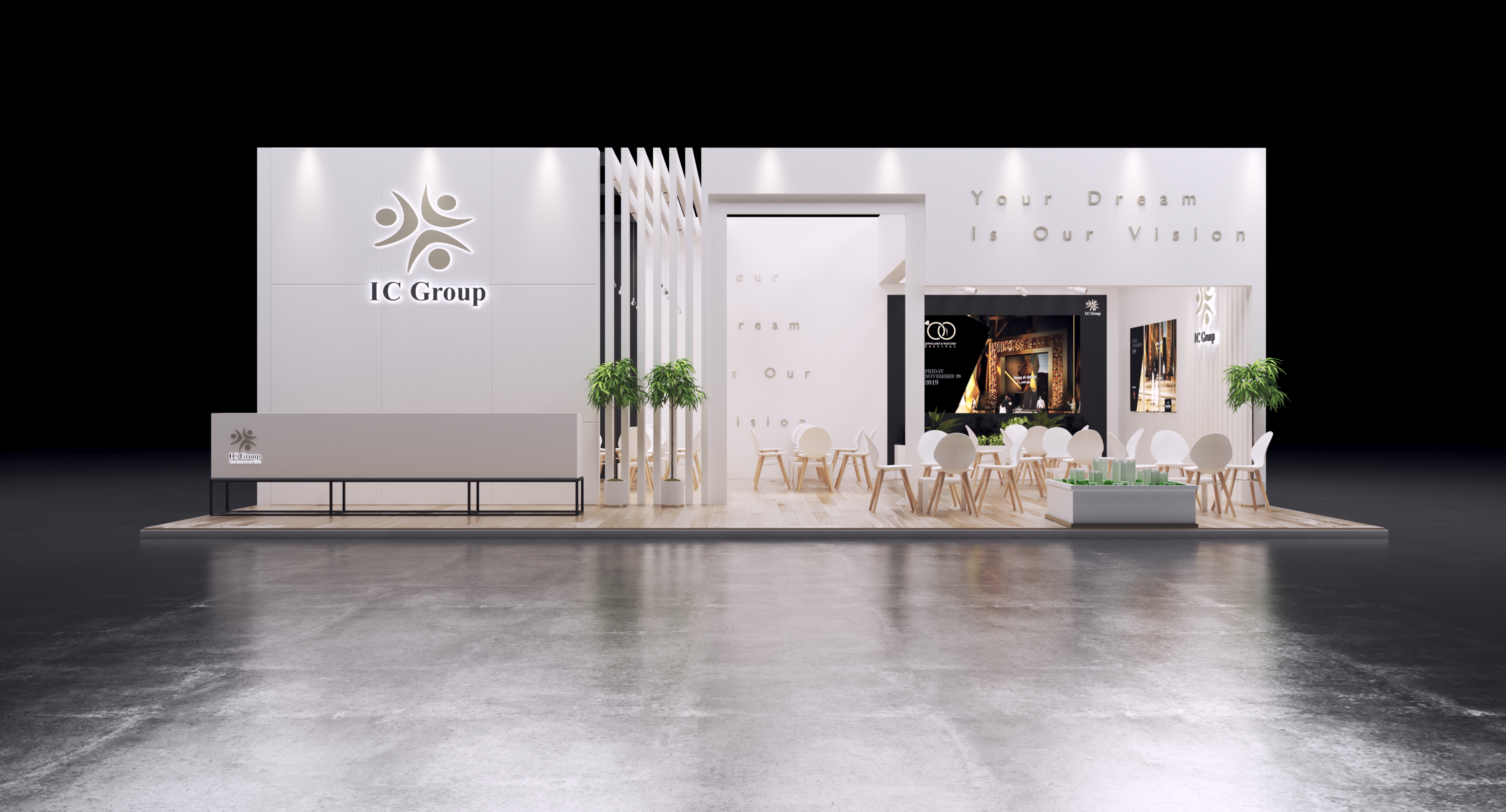 ICG 2021 展览摊位设计丨阿联酋丨IC 集团-2