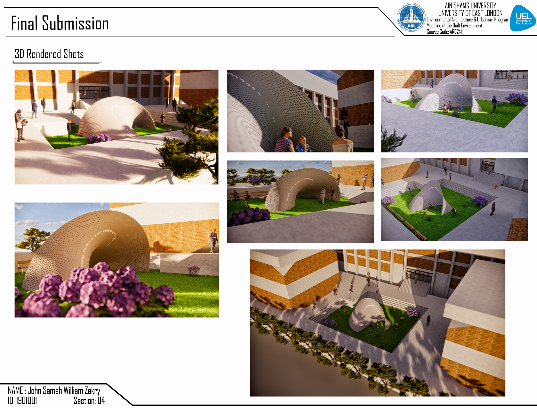 Modeling of the Built Environment I Innovation Kiosk.-2