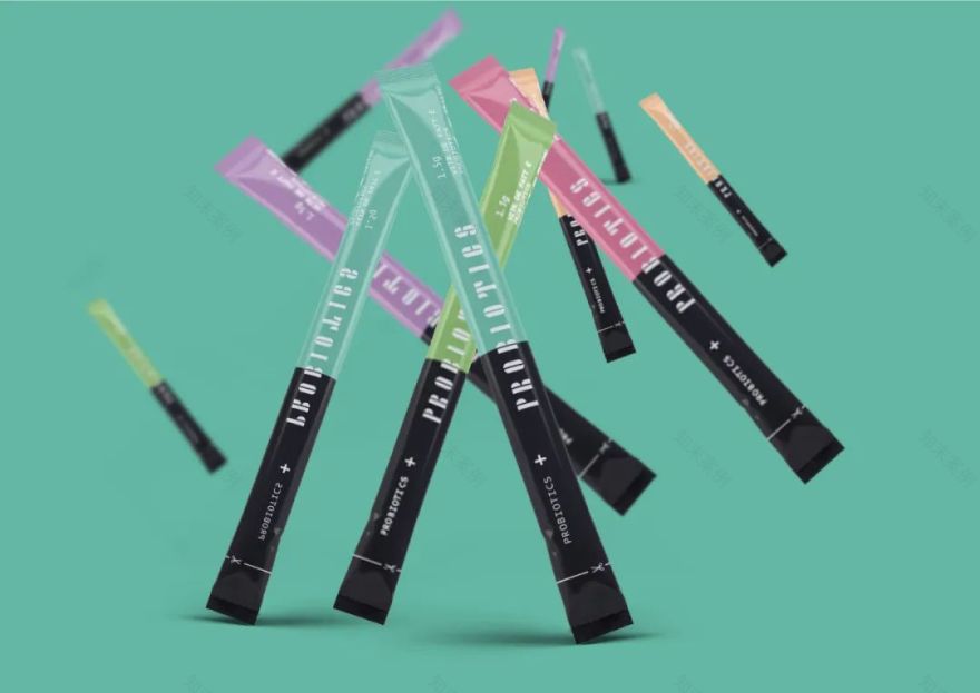 保定法鵜益生菌店,对比色设计吸引眼球-58