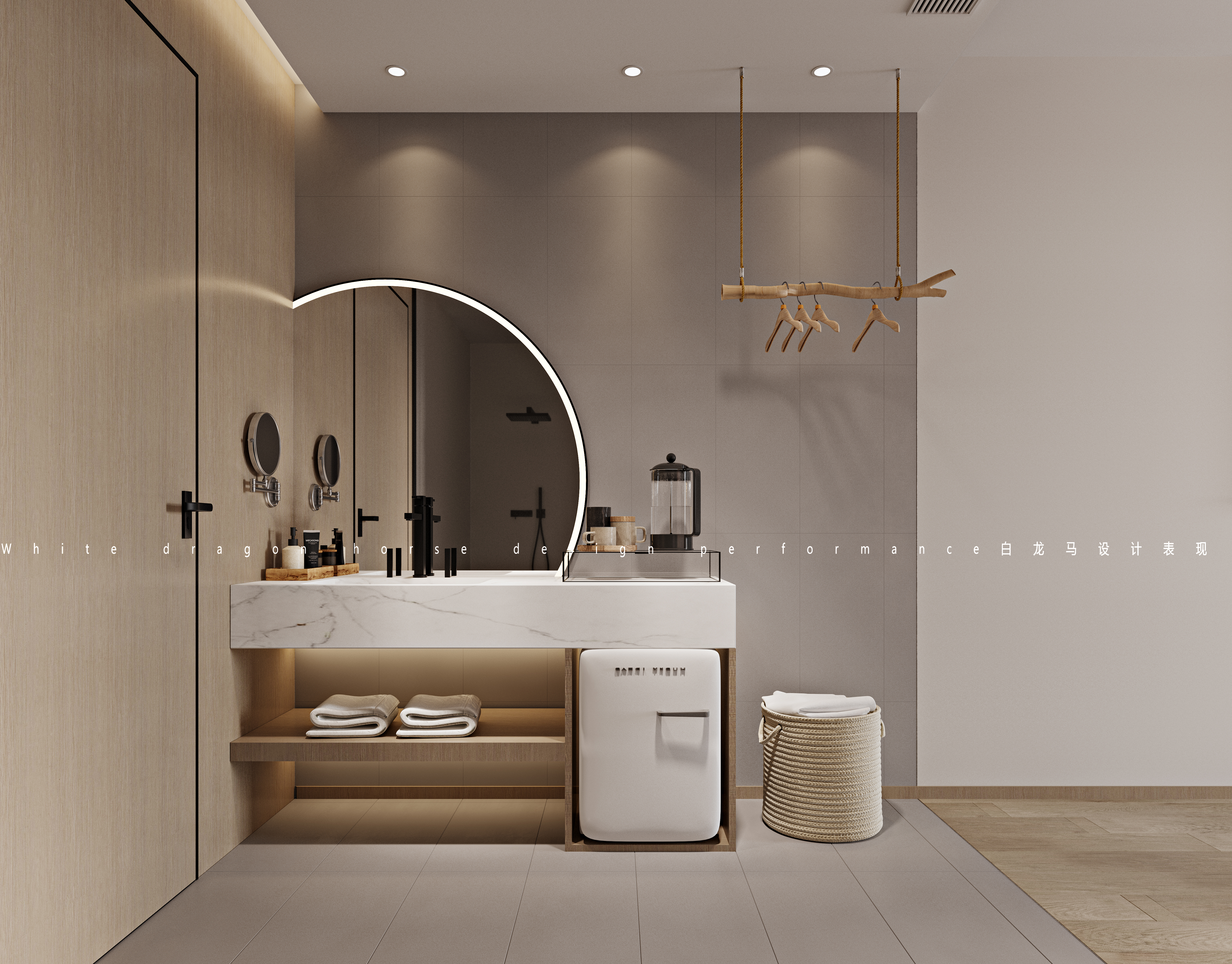 极简风格——白龙马效果图-17