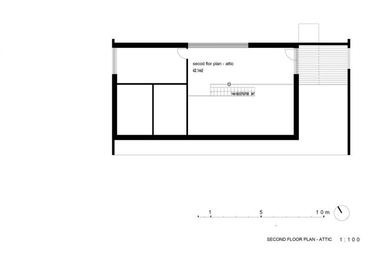 捷克 Ladvi 独栋家庭住宅 | “一栋住宅中的住宅”-28