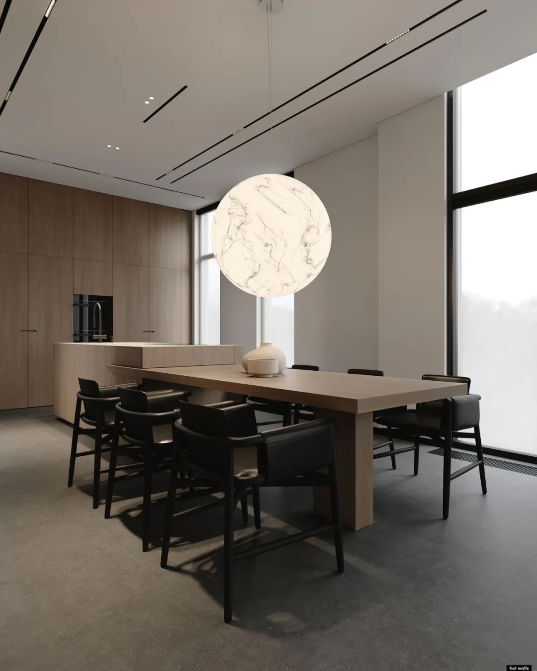 灰木色高级感住宅丨Hot Walls-101