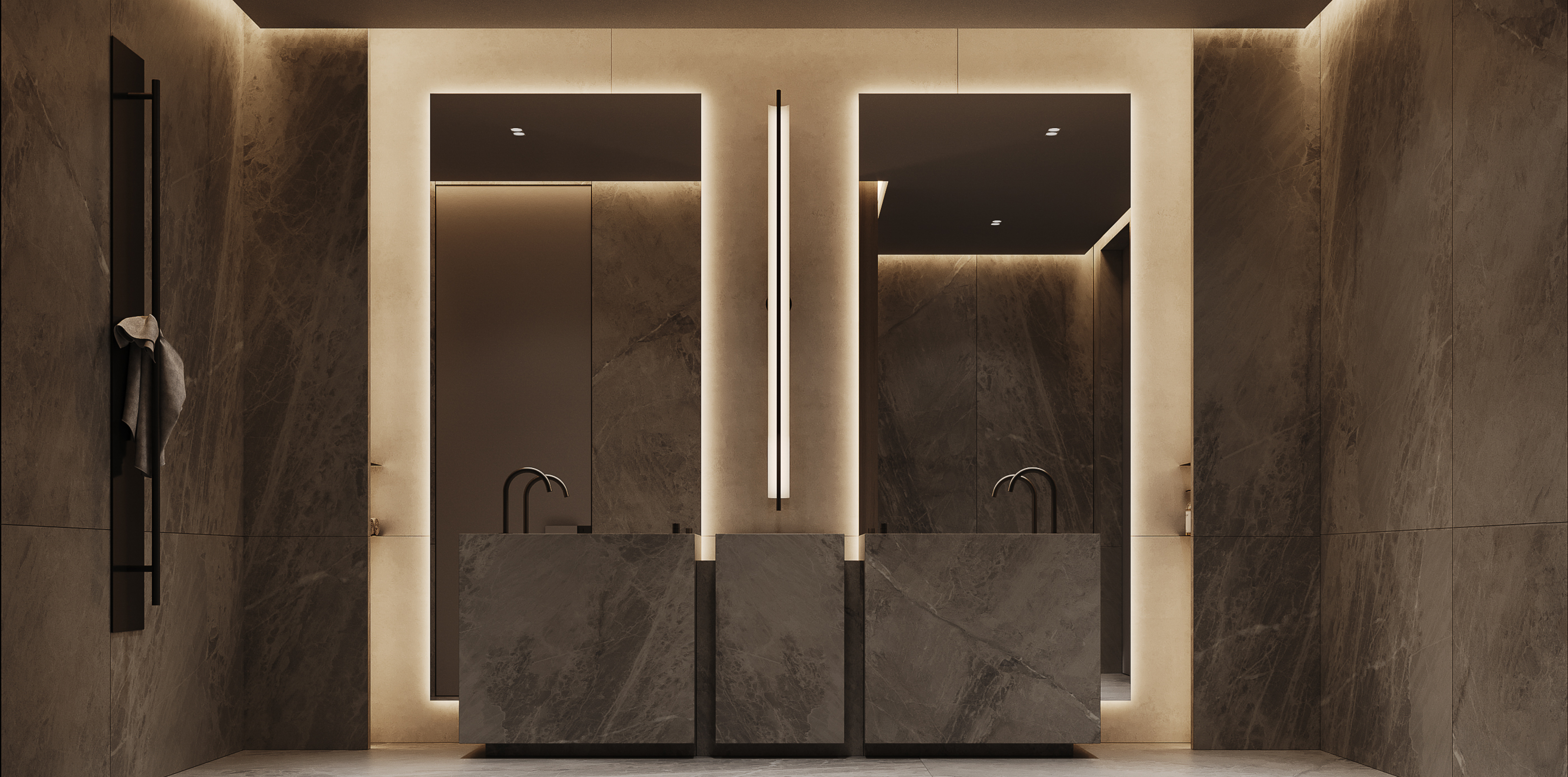 Modern minimalism family residence-14