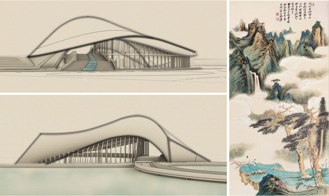 张大千艺术中心丨中国内江丨德国莱茵之华设计集团-6