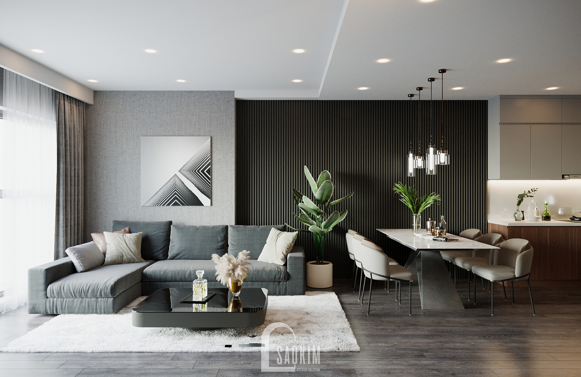 HPC Landmark 105 To Huu 公寓设计丨越南河内丨Sao Kim 家具解决方案有限公司-10