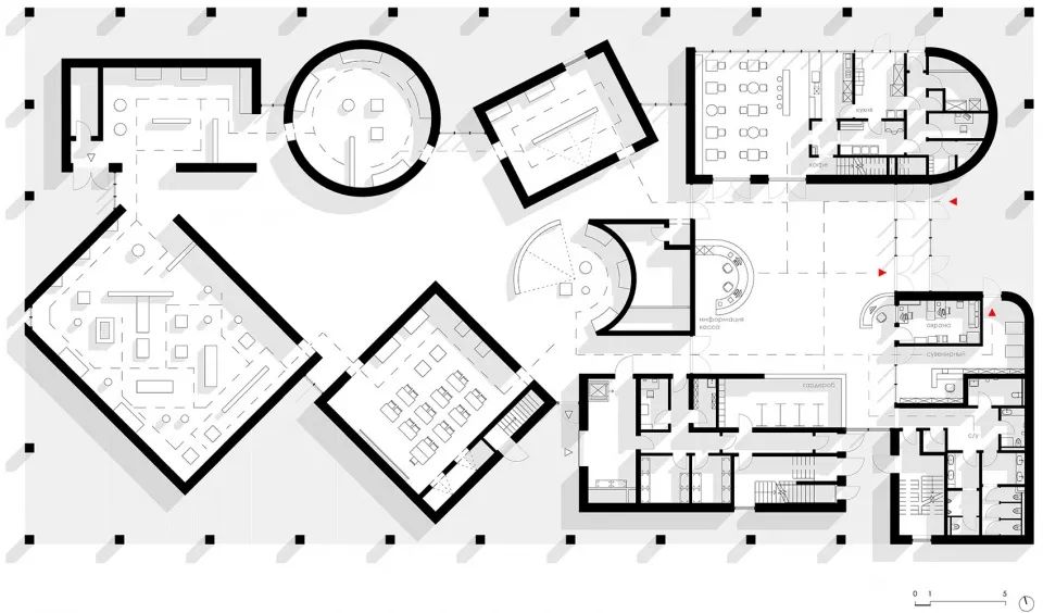 ZOYA 博物馆丨俄罗斯莫斯科丨Architectural buro A2M-55