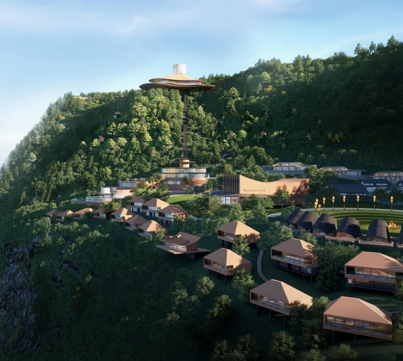 金沙江秘境：当建筑艺术邂逅江畔奇峰，能否成就自然人文传奇?|AD国际设计-51