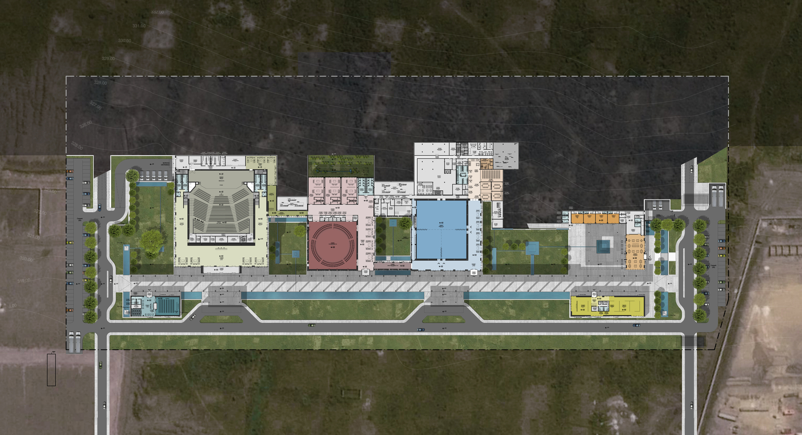 刚果金泰莱会议中心及度假酒店丨意大利布拉丨土耳其AVCI建筑师事务所-9