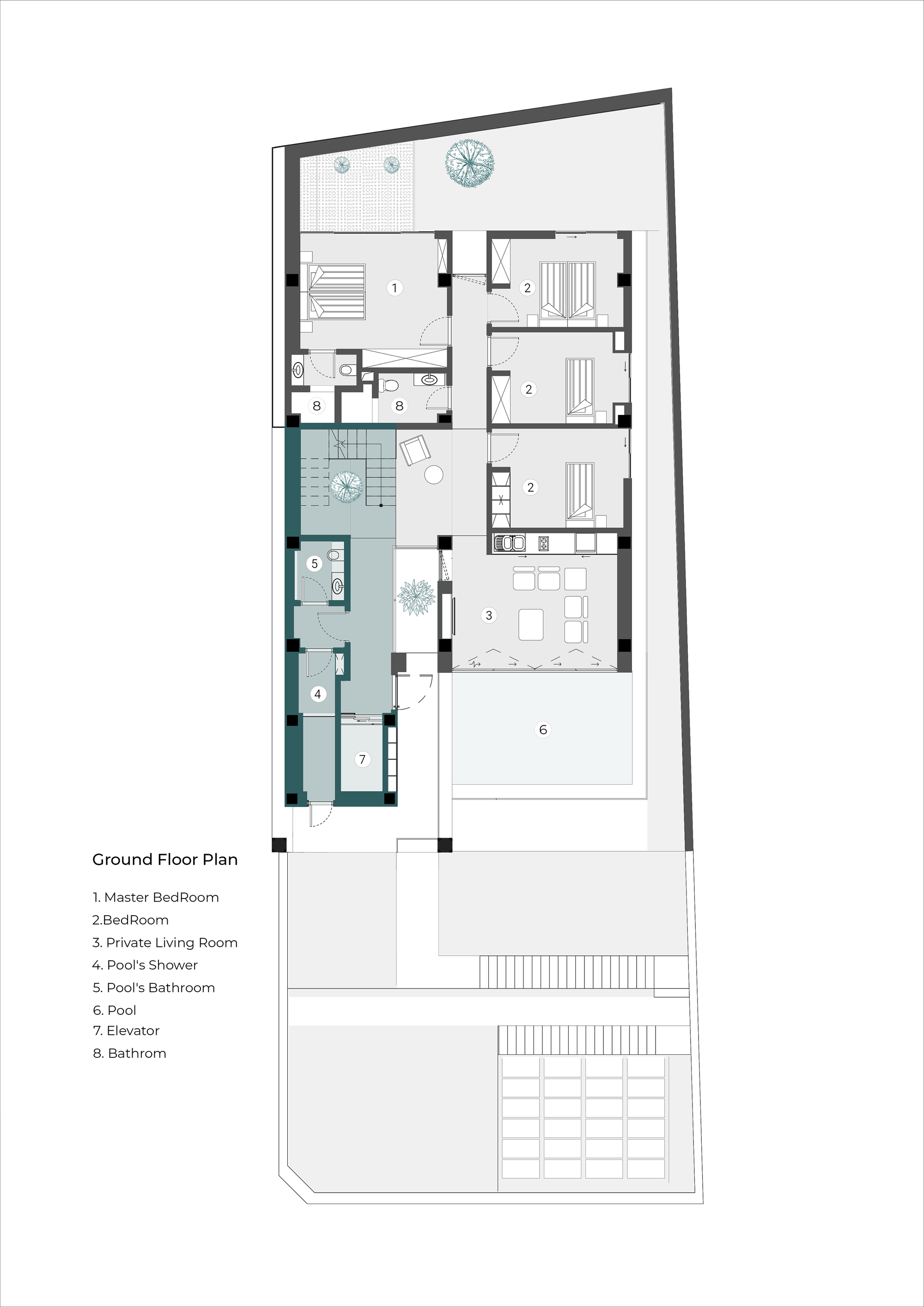 桑德别墅丨伊朗丨AsNow Design & Construct-23