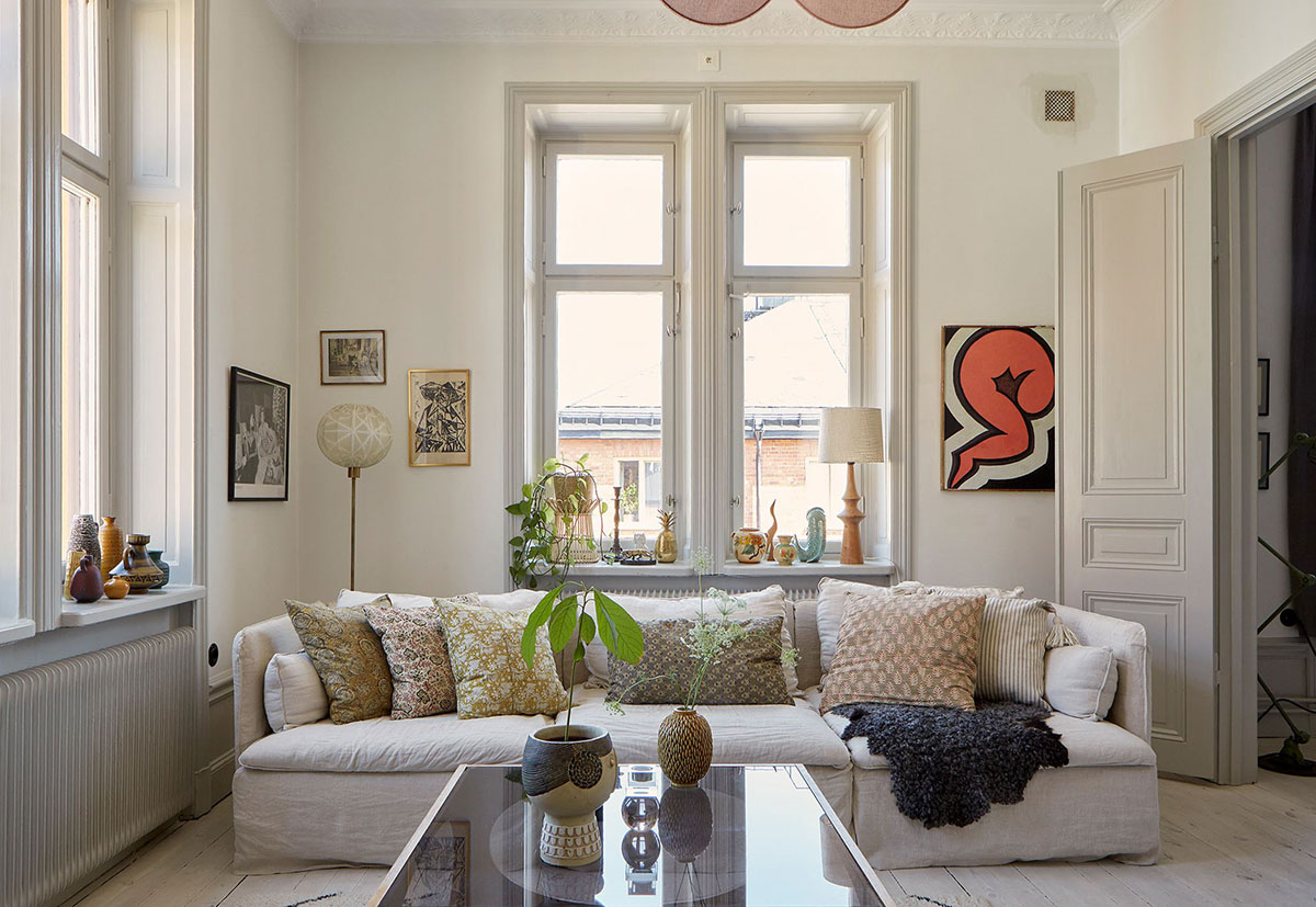 斯德哥尔摩历史中心,充满生活气息的公寓设计-4