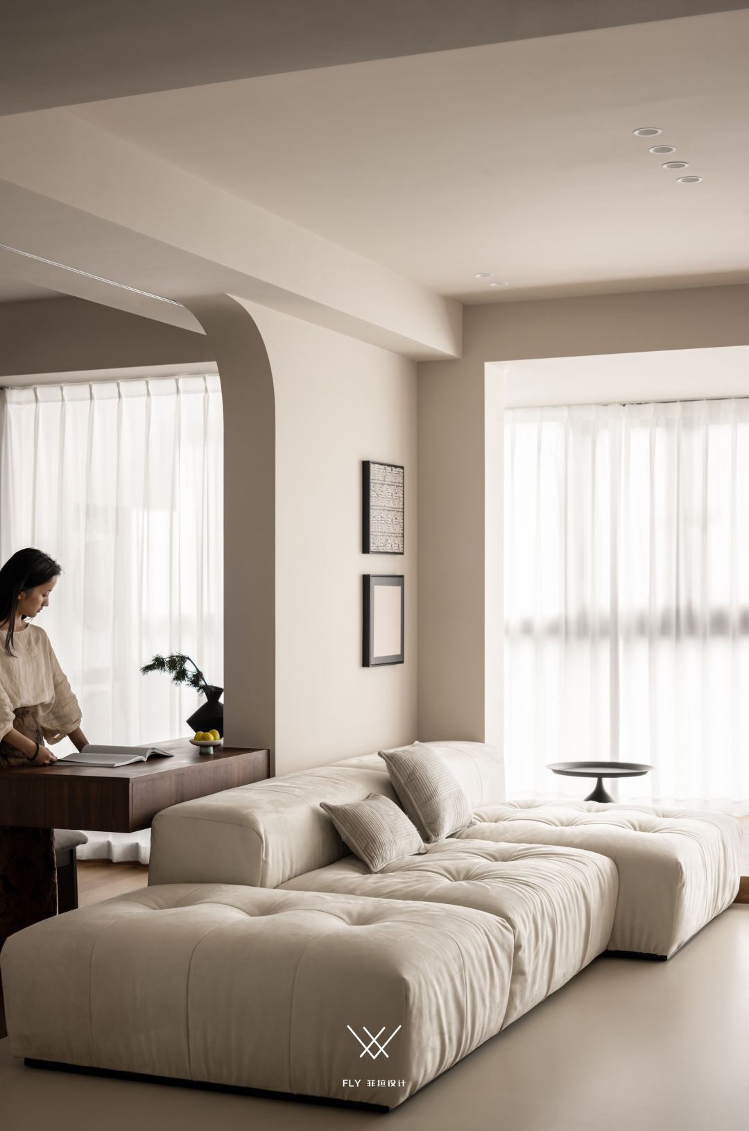 见南山 · 轻硬装改造的优雅家居空间丨中国杭州丨菲拉设计-12