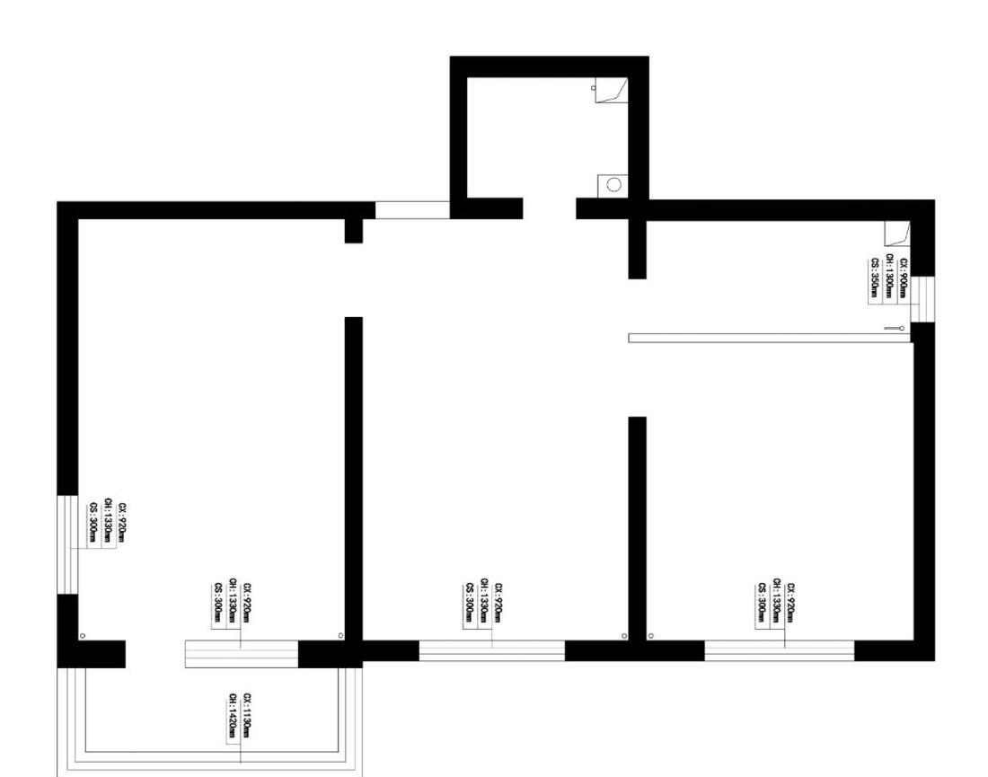 极简奶油原木韩式混搭风住宅设计-2