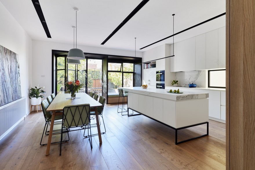 墨尔本维多利亚风格住宅的优雅翻新-10