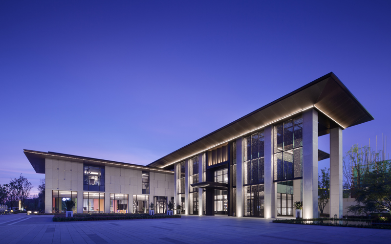 嘉兴中洲花溪地售楼处设计-6