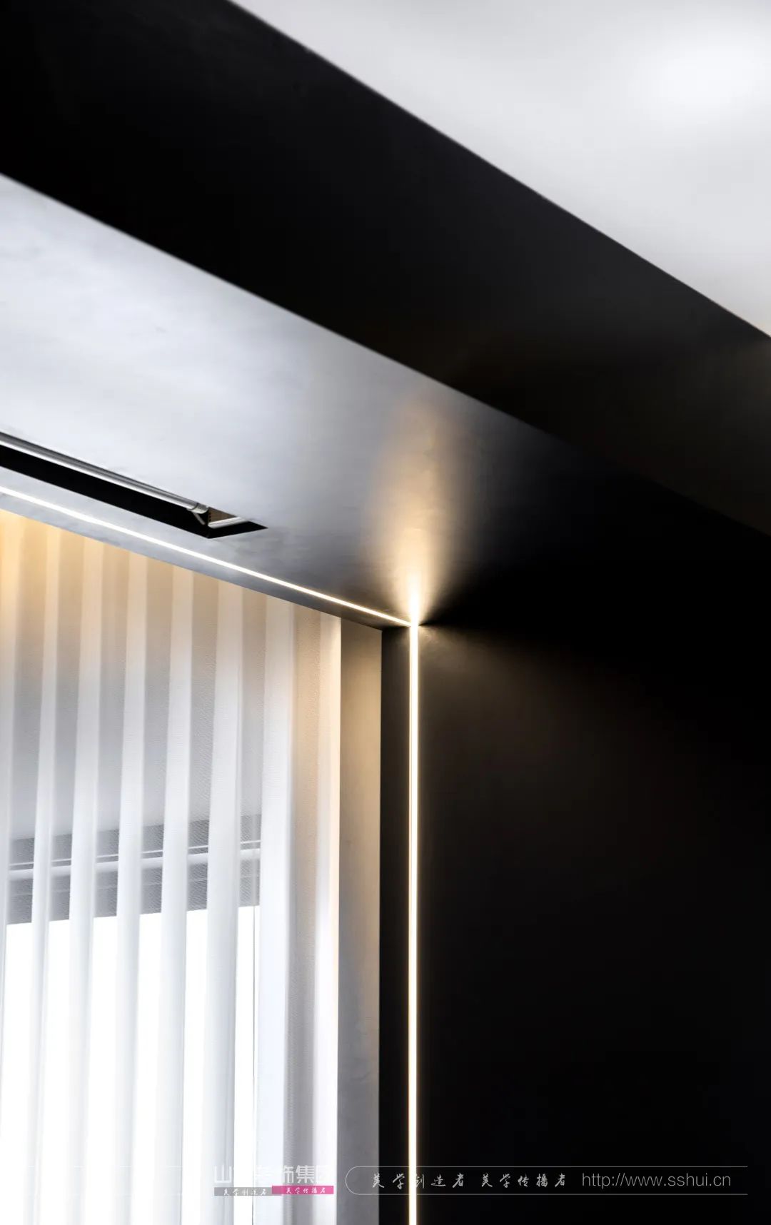 赛博朋克山水 S200 样板间丨山水空间装饰-28